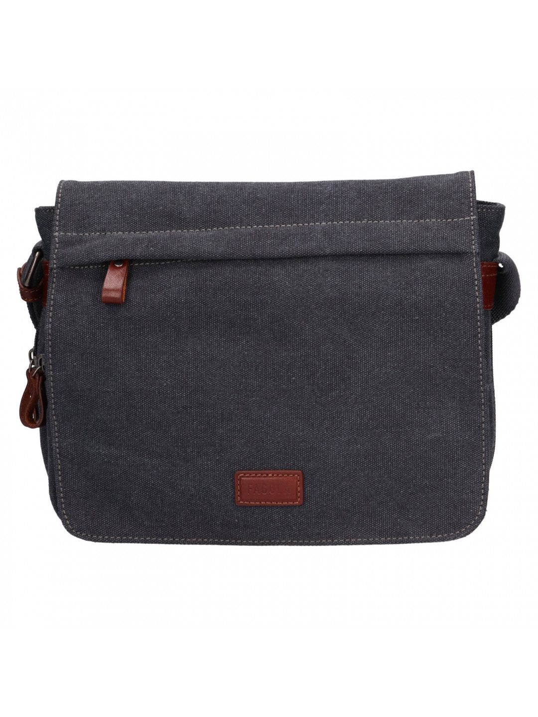 Pánská taška přes rameno Fagola Miami – modro-šedá